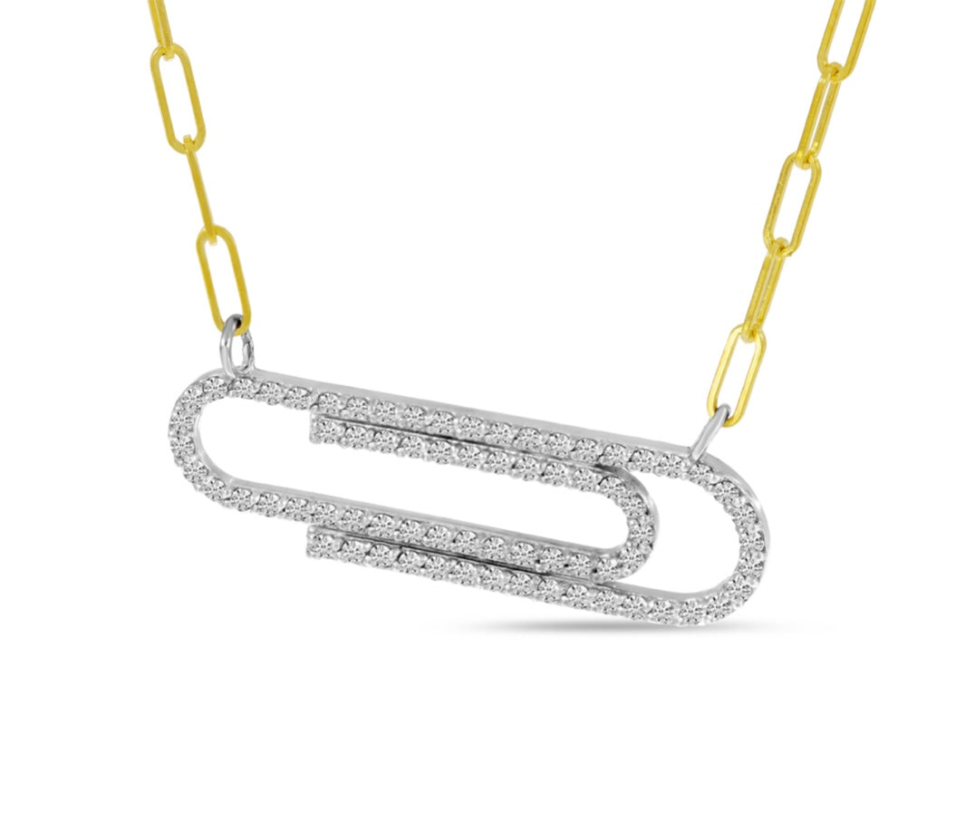 Classic Paperclip Necklace