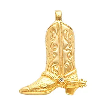 Western Boot Pendant