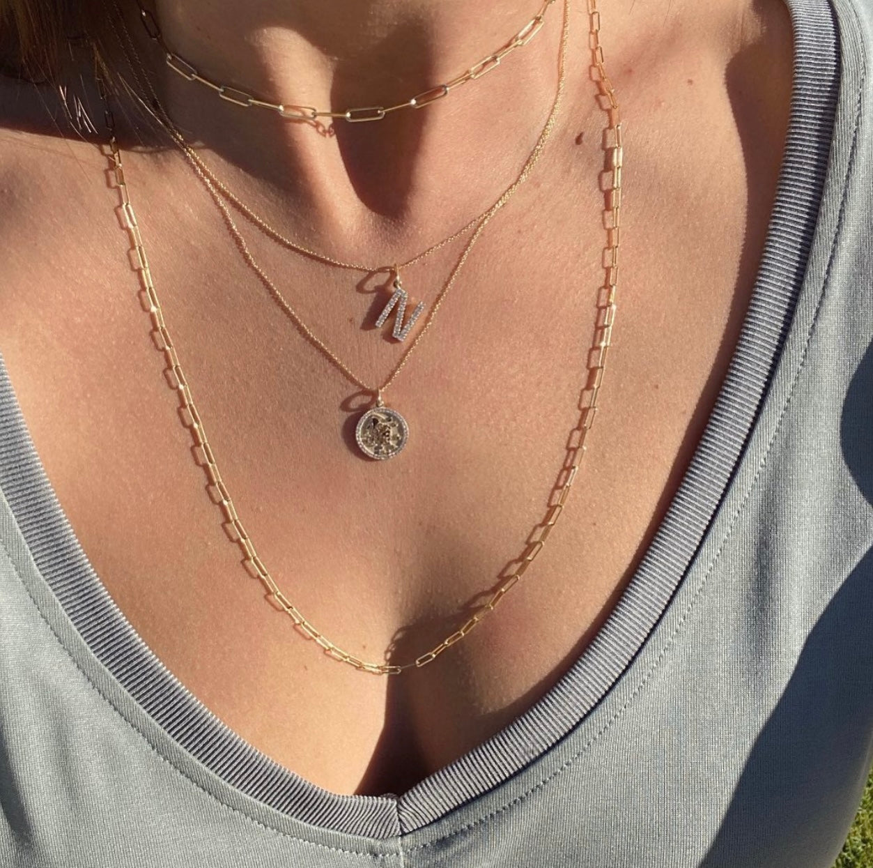 Diamond Zodiac Necklace