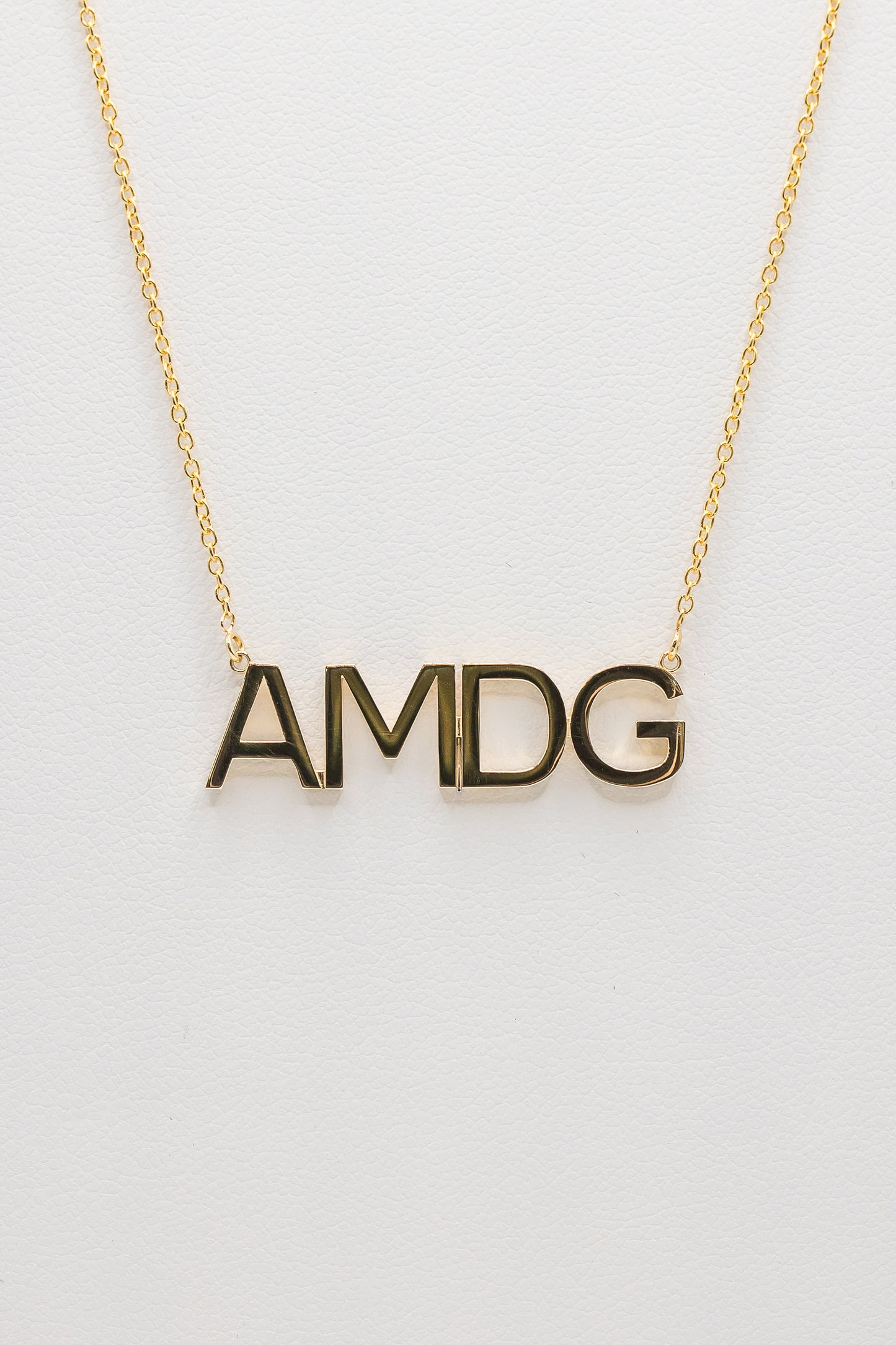 AMDG Diamond Necklace